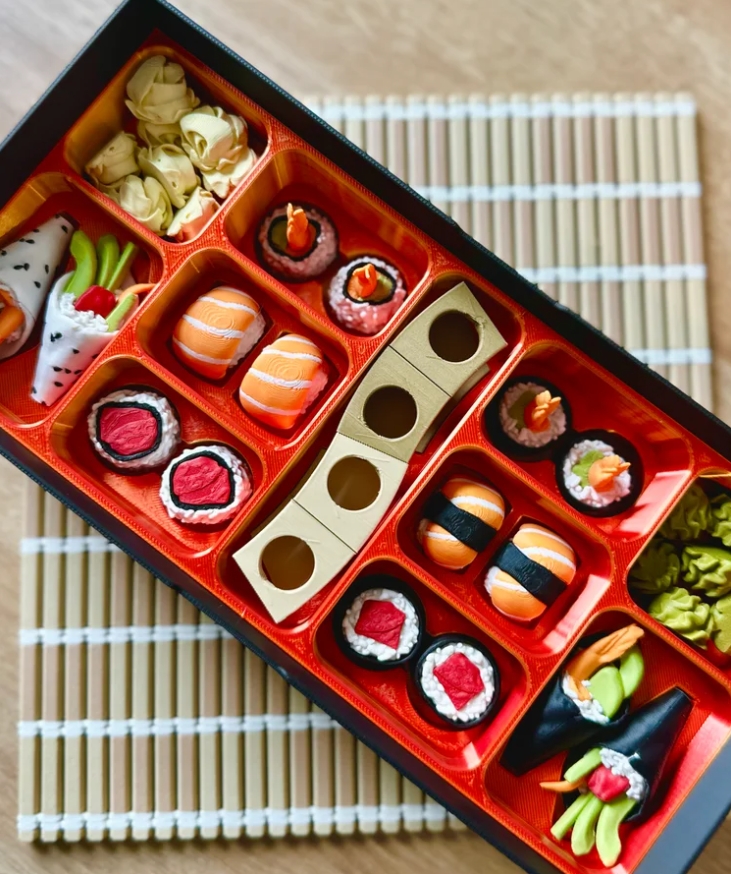 🍣 The Sushi Gambit - The Sushi Themed Chess Set♟️