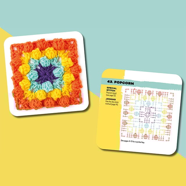🔥Last Day Promotion 50% OFF🔥[50 Unique Designs]Granny Square Crochet Card Set