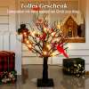 🔥Letzter Tag 49% Rabatt🌟Vintage-LED-Kardinalbaum mit Beeren