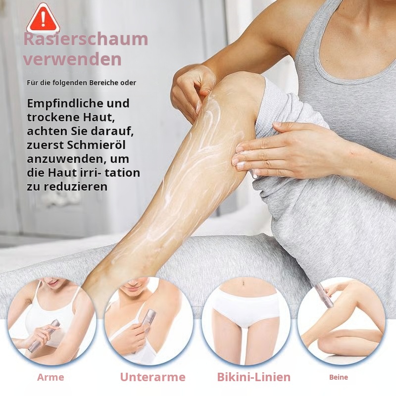 🔥Letzter Tag 50% RABATT-Bikini-Trimmer für Frauen, Elektrorasierer und Rasierer, wiederaufladbarer 2-in-1-Epilierer für Körper und Gesicht