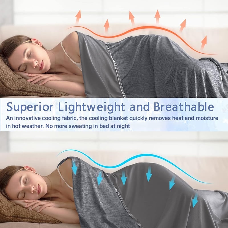 Last Day Promotion 70% OFF - ❄Summer Ultimate Cooling Blanket⚡Buy 2 Get Free Shipping