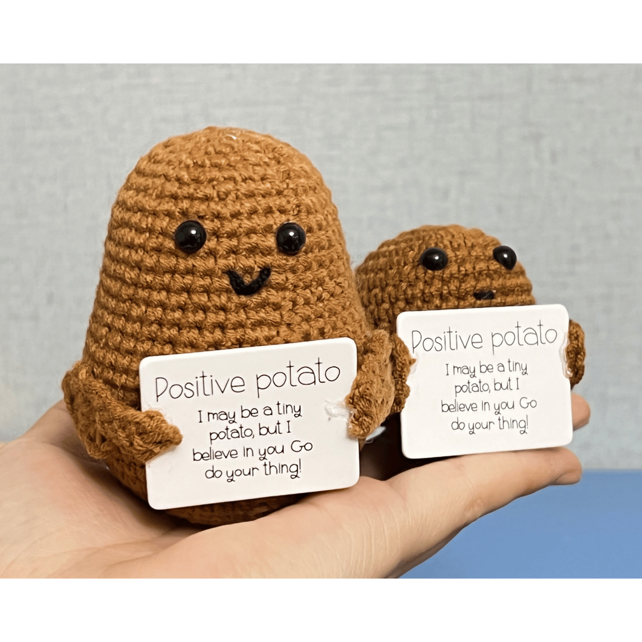 💖Last Day 70% OFF💖 - 🥔Crochet Positive Potato