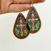 Stained Glass Window Earrings - Art for Your Ears