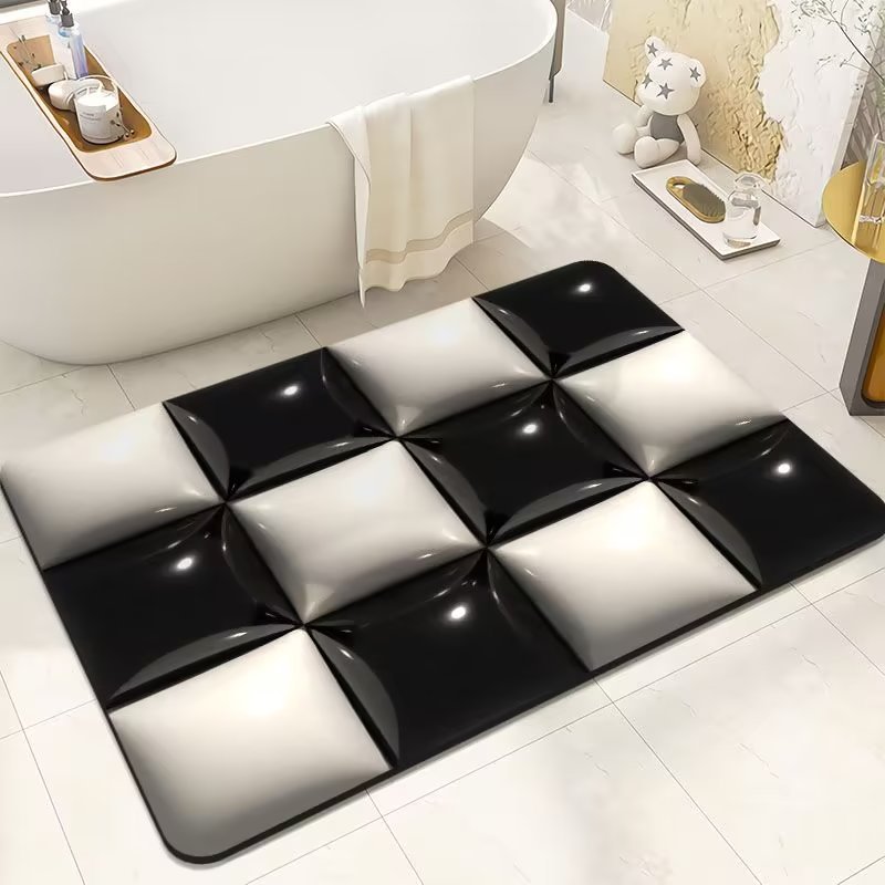 ❤️Mother's Day SALE🎉Quick Drying Non-slip 5D Bath Mat