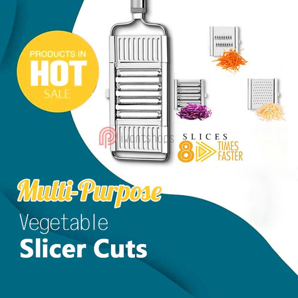(🔥Last Day Promotion- SAVE 48% OFF)Multi-Purpose Vegetable Slicer Cuts(BUY 2 GET FREE SHIPPING)