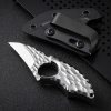 Small tank keel integrated sharp EDC portable knife
