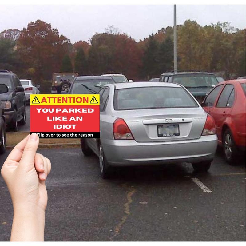 🎄Christmas Sales 48% OFF🔥You Parked Like An Idiot Cards