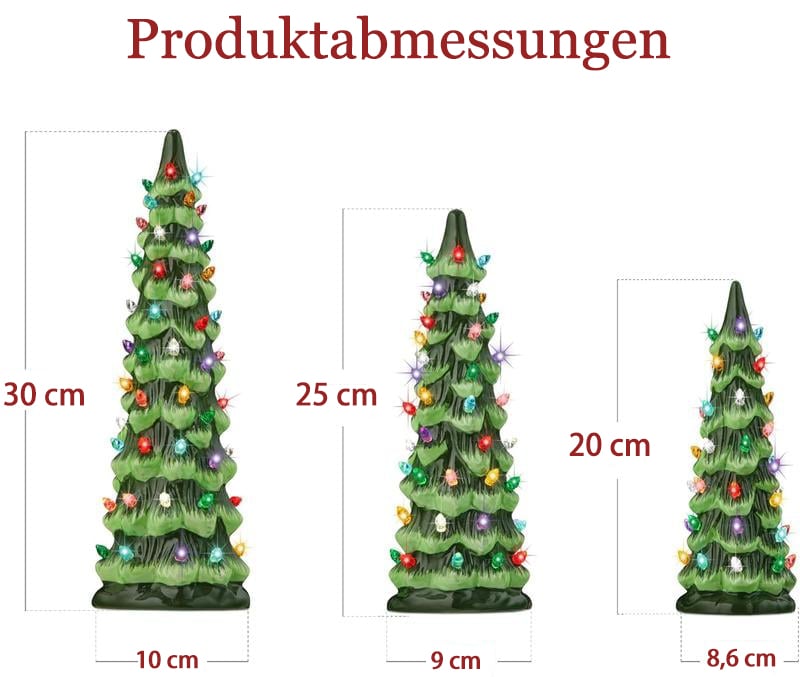 🎉Letzter Tag 49% Rabatt🎄Handbemalte Tischweihnachtsbäume