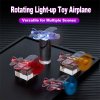 🎄TikTok Christmas Sale - 70% OFF✨Wind-powered Rotating Light-up Airplane