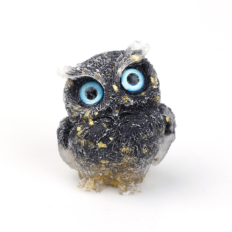 🎄(Early Christmas Sale - 50% OFF) Natural Crystal Gemstone Owl - Buy 3 Get Extra 15% Off