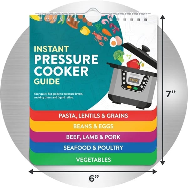 🔥Last Day Sale - 50% OFF💥Air Fryer Cheat Sheet Magnets Cooking Guide Booklet