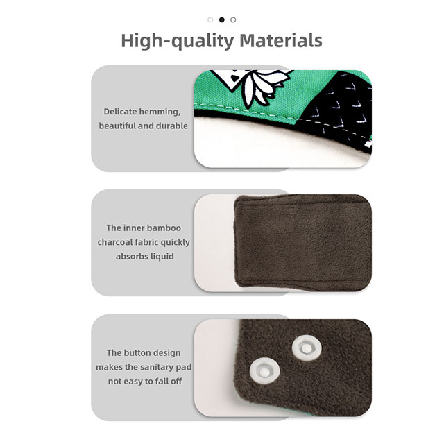 Reusable Pads that can be used for at least 4 years