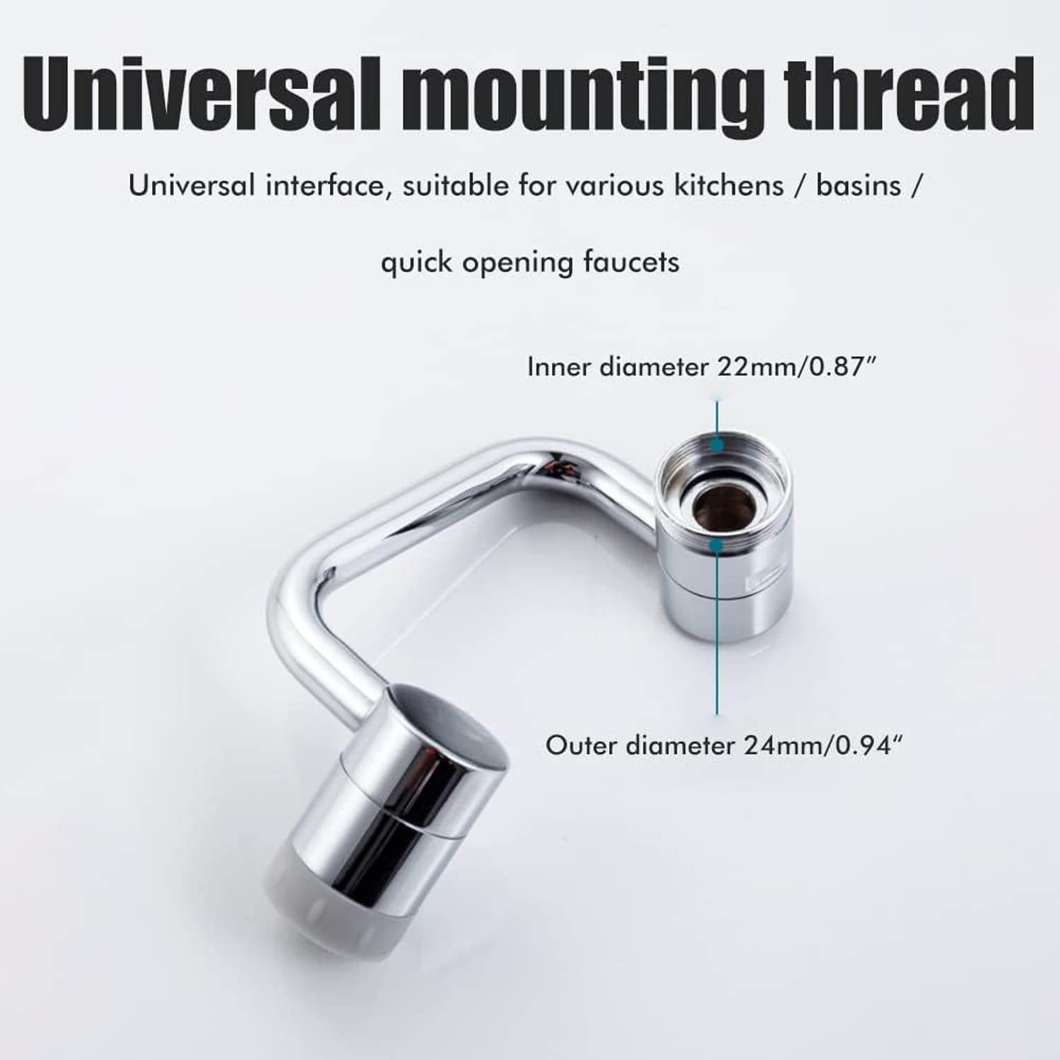 🔥Last Day Promotion 70% OFF🔥Universal 1080° Swivel Faucet