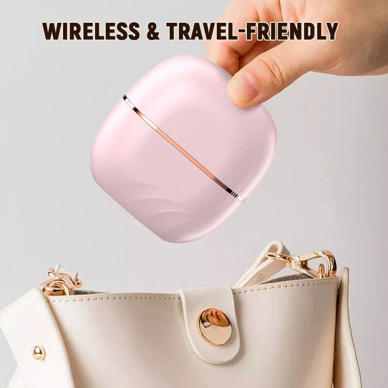🎁TikTok Last Day Sale - 70% OFF💇♀️ Mini Wireless Hair Straightener & Curler 💕