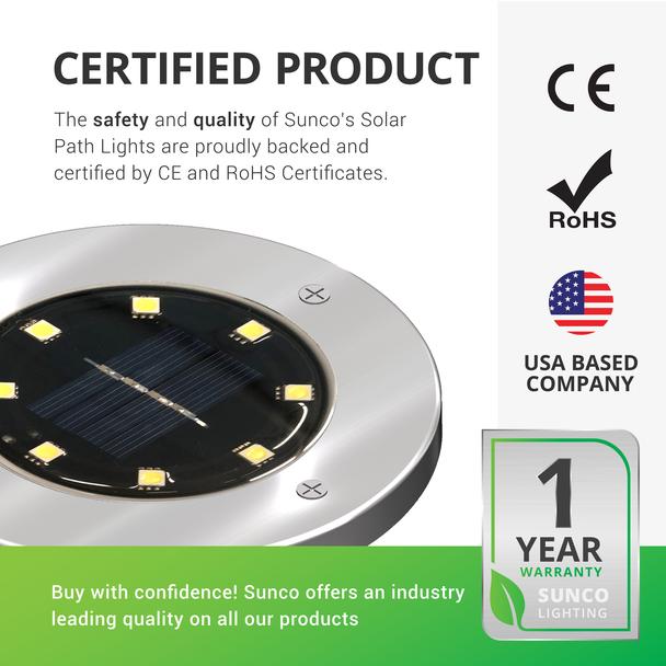 Early Christmas Hot Sale 50% OFF- 16 Led Solar Ground Outdoor Lights