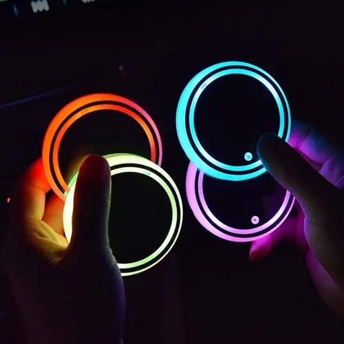 🔥Last Day Promotion 70% OFF🔥LED Car Cup Holder Lights