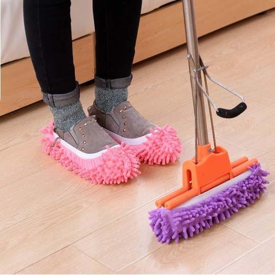 ⛄Early New Year Hot Sale 50% OFF⛄-Lazy Mop Slippers(Buy 4 Free Shipping)