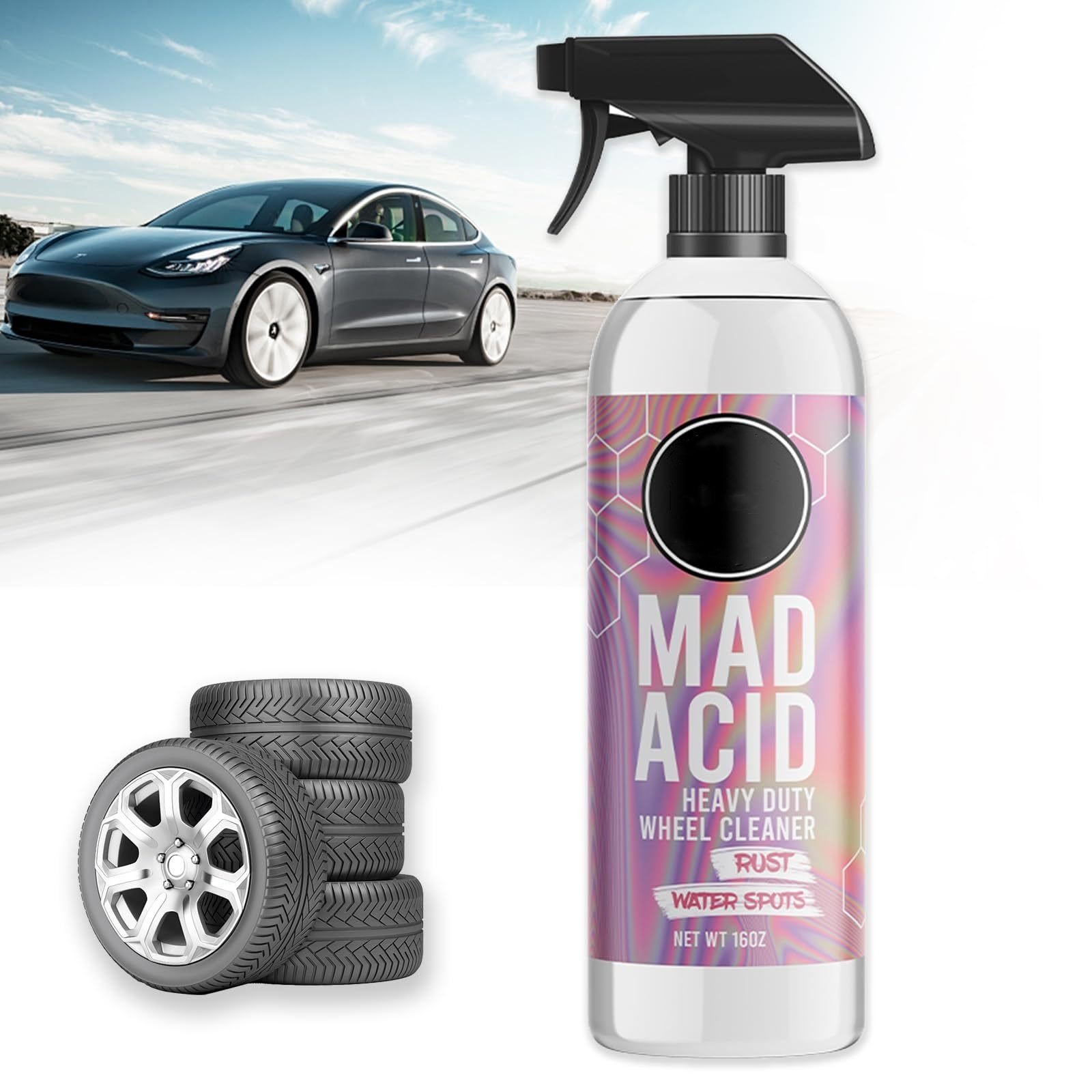 🔥Last Day 50% OFF🔥Heavy Duty Wheel Rust And Water Spot Cleaner