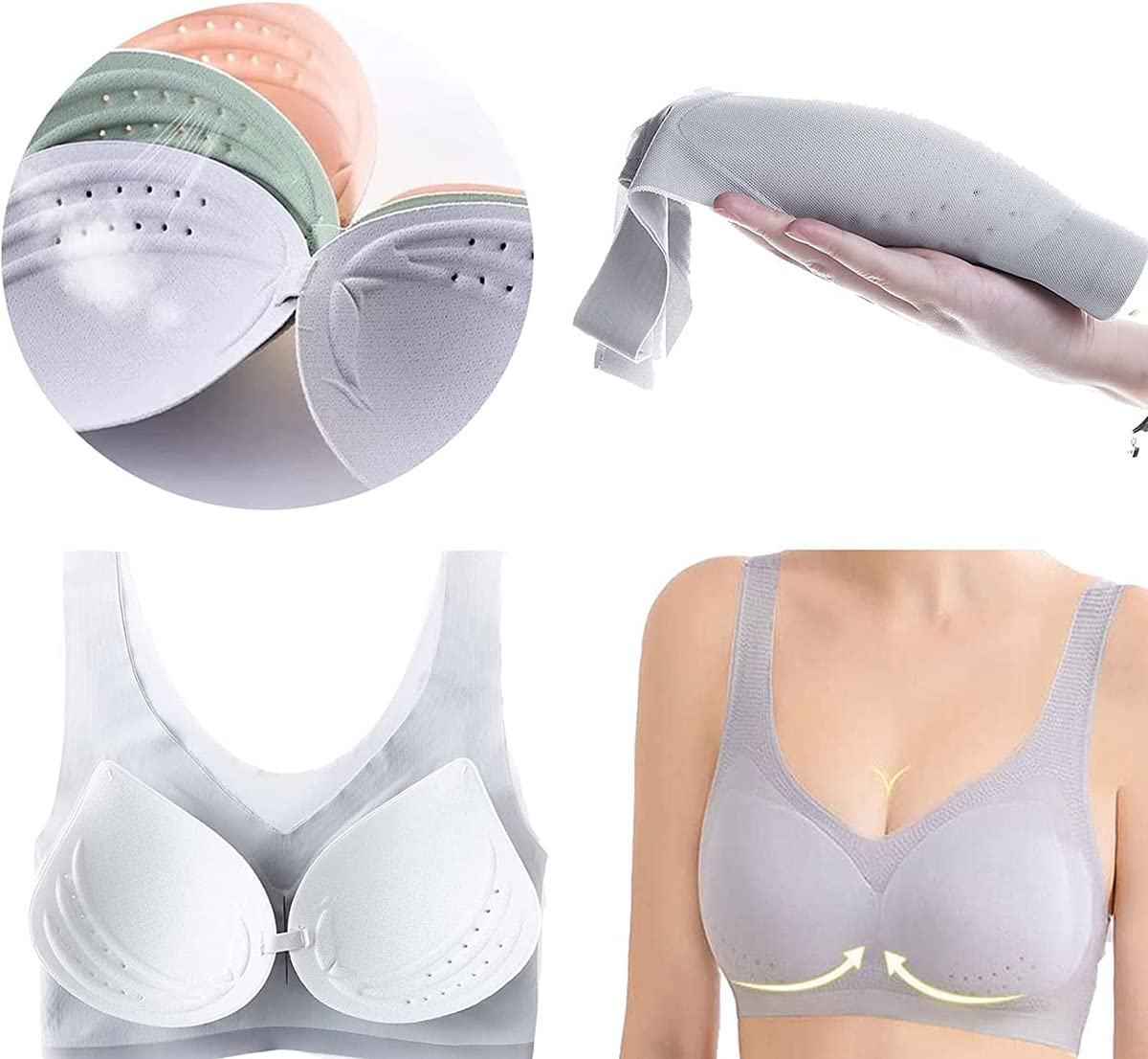 💓Mother's Day Gift 70% OFF🎁Ultra-thin Ice Silk Lifting Bra-Buy 2 Free VIP Shipping