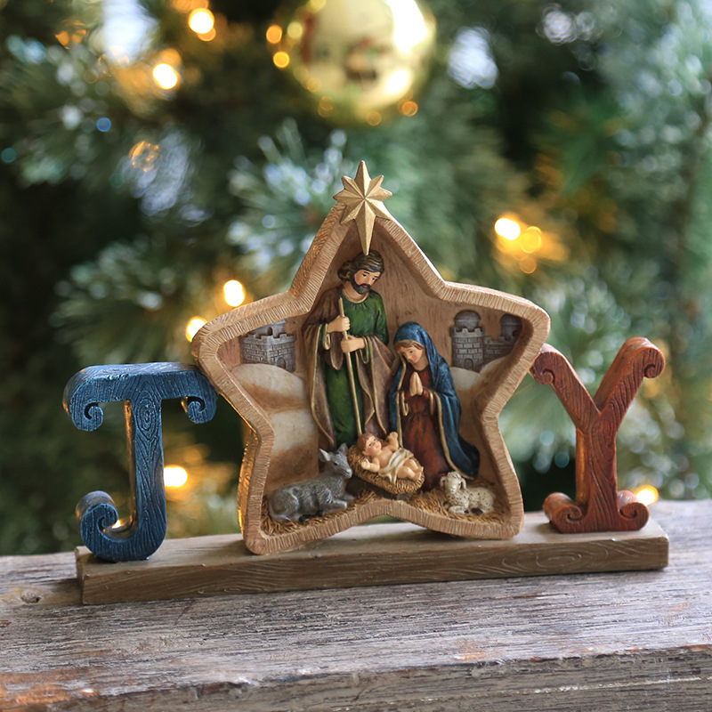 NEW YEAR SALE NOW-48% OFF 🔥 -- Christian Jesus Birth Scene Decorative -- 🔥Buy 2 Get Extra 10% OFF