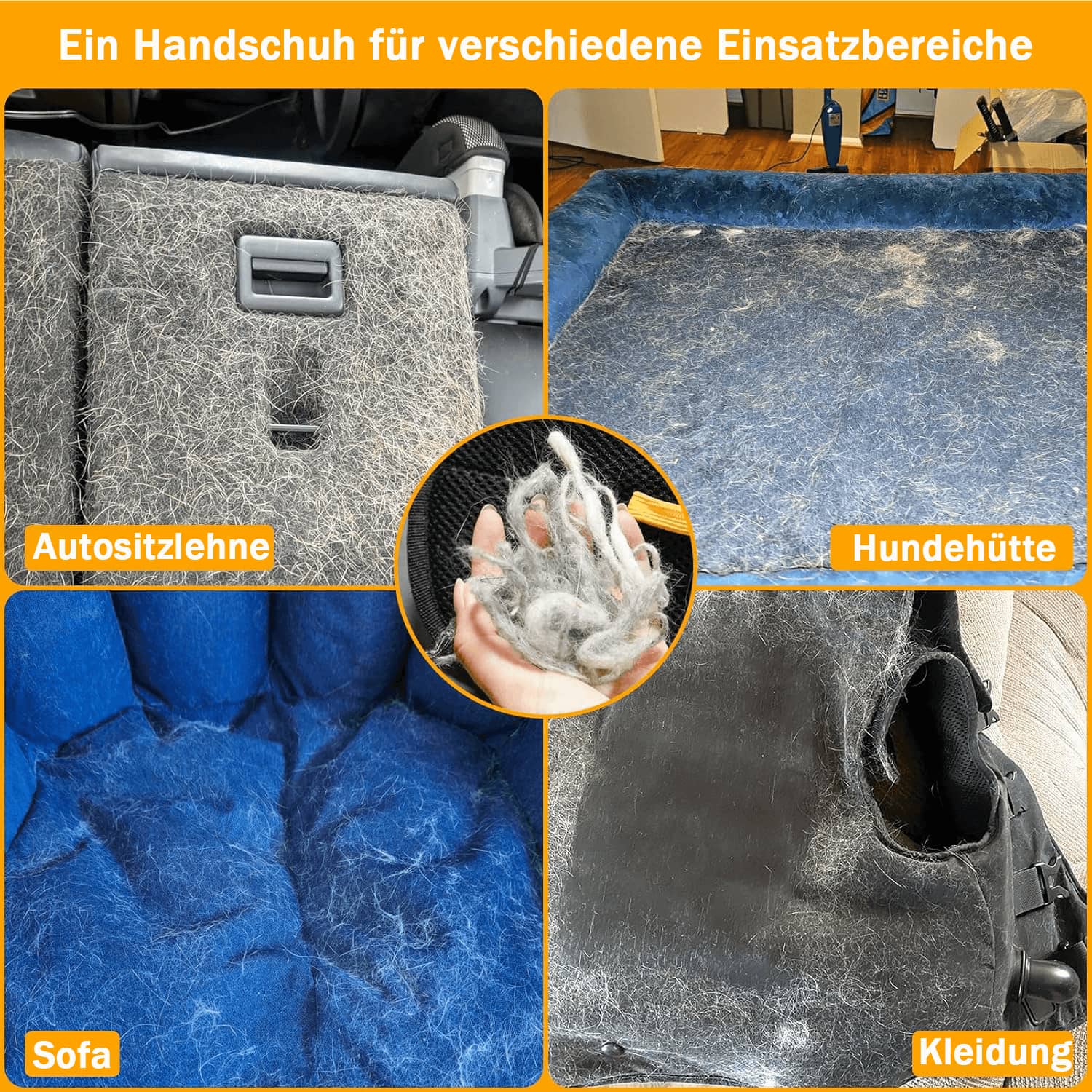 🔥Letzter Tag 49 % Rabatt🐾Tierhaar-Entferner-Handschuhe