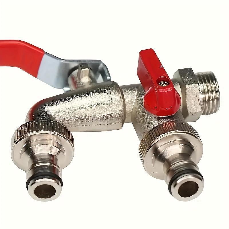 💥LAST DAY SALE 50% OFF💥Double Outlet Outdoor Tap