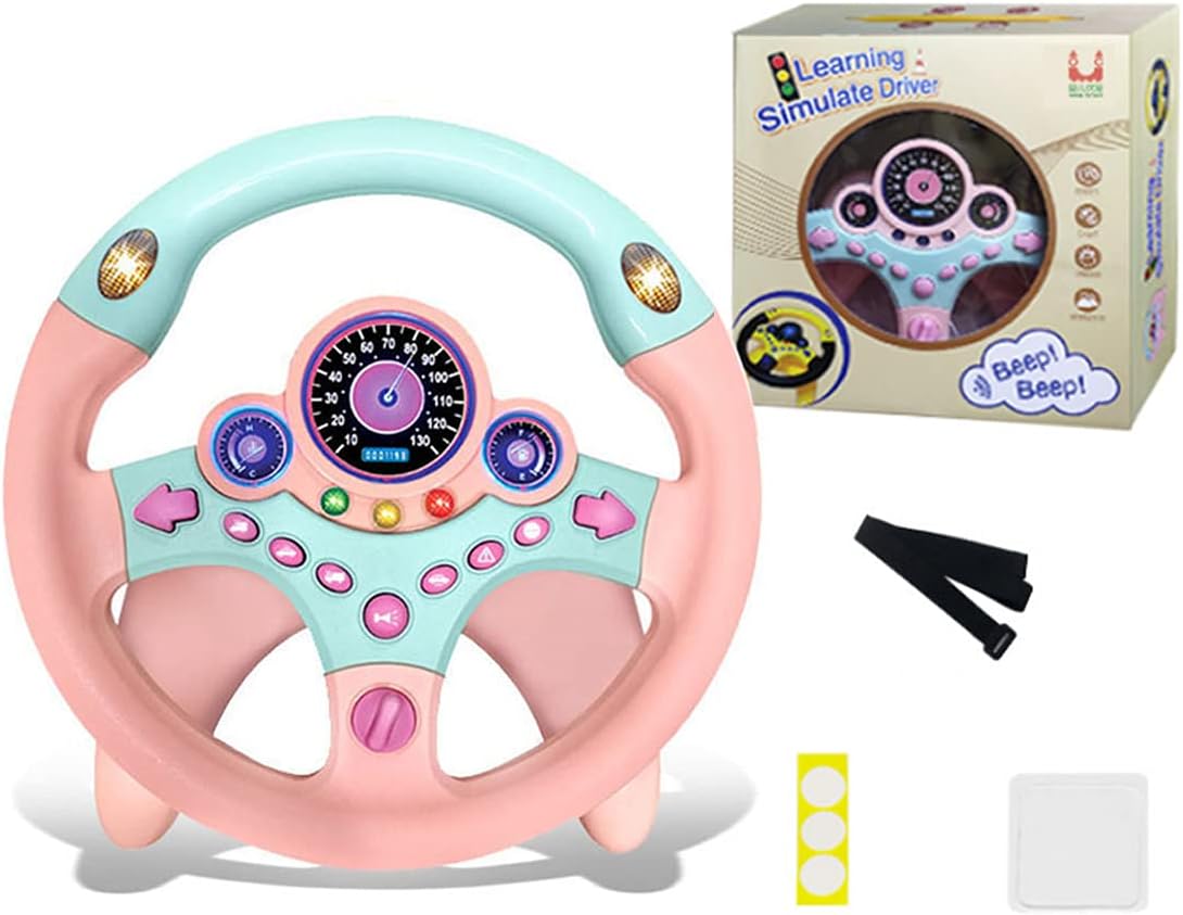 (🔥Last Day Promotion 50% OFF) Simulation Steering Wheel - Buy 2 Free Shipping