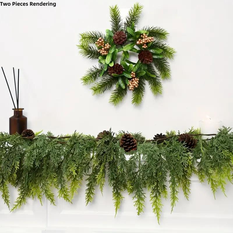 🔥Christmas Sale This month only 65% OFF $17.98🎄6ft Lush Cedar Garland