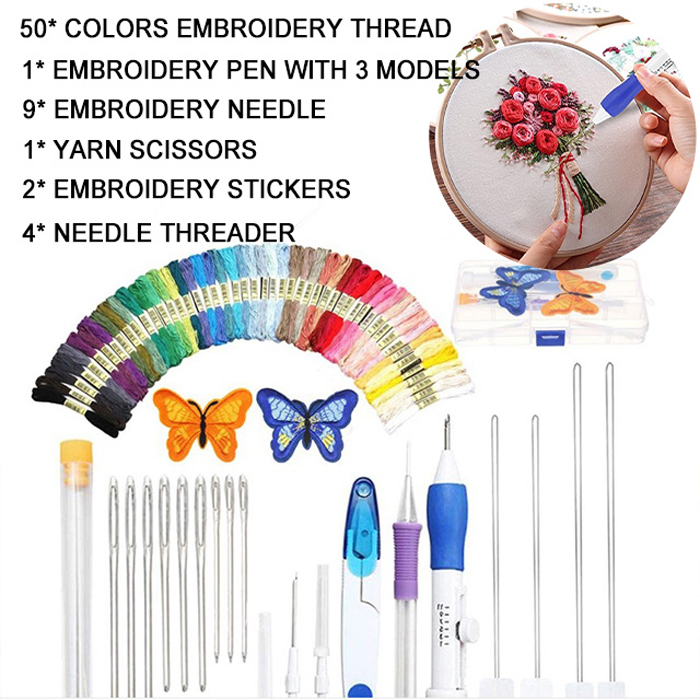 (Women's Day Sale- Save 50% OFF) EZ Punch Embroidery Pen