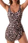 🩱2025 Summer Seaside Trend Swimwear👙Women's Tummy Control Slim Fit Plus Size One Piece Swimsuit⚡Buy 2 Get Free Shipping