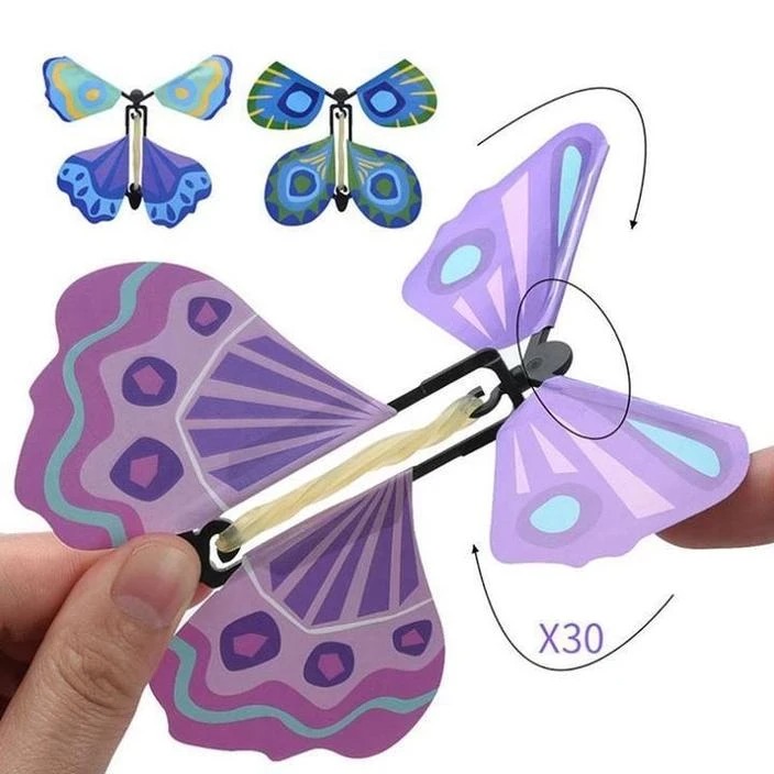 Early Christmas Hot Sale 50% OFF- Magic Butterfly Flying Card Toy(Buy 20 Free Shipping)