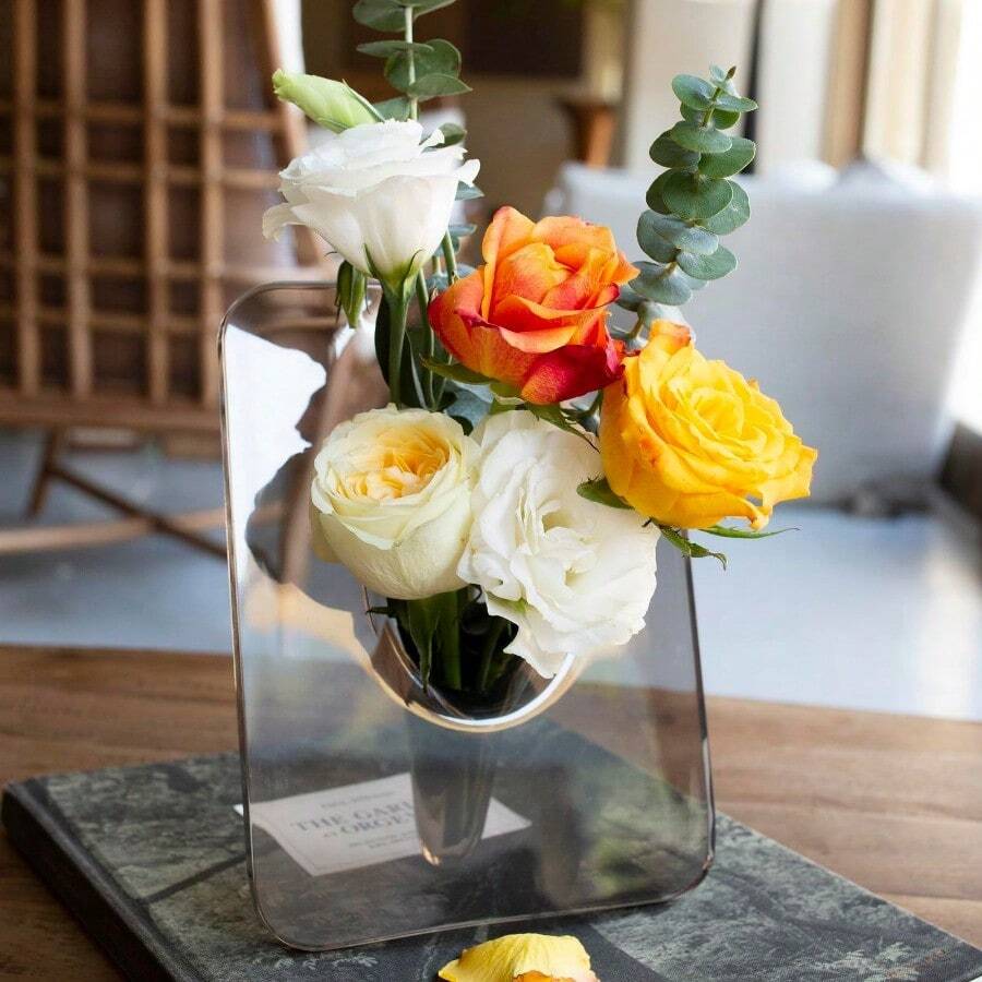 Transparent Acrylic Flower Vase Frame, Buy 4 Free Shipping