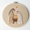 Nativity Scene Embroidery Kit