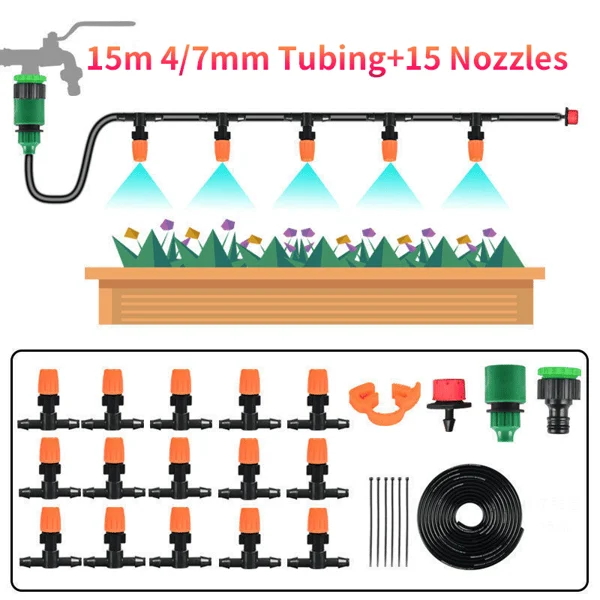 Mist Cooling Automatic Irrigation System