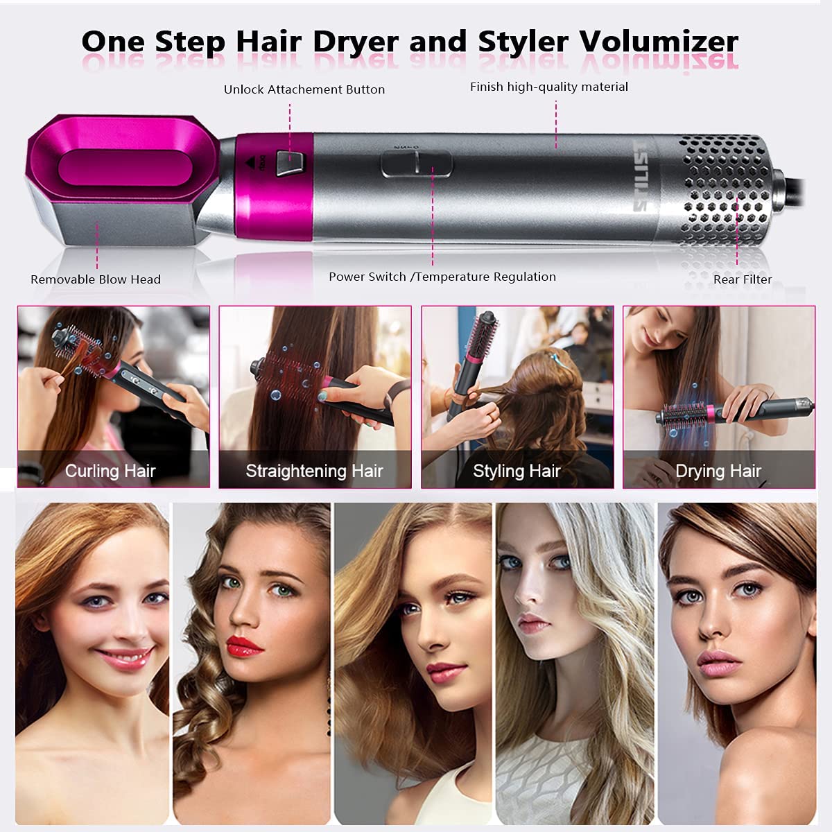 🔥Last Day Promotion 50% OFF🔥5 in 1 Complete Hair Styler✈BUY 2 GET FREE SHIPPING