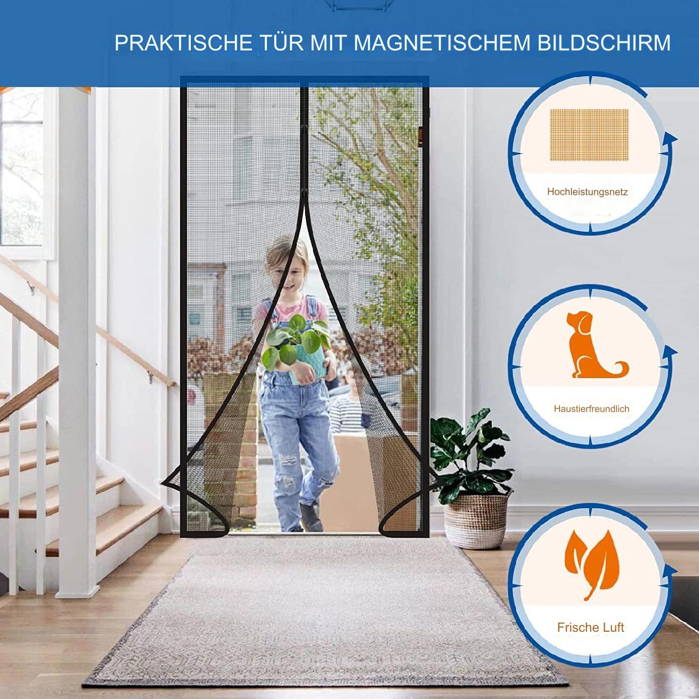 🔥Letzter Tag Verkauf 49% Rabatt 🔥Magnetische Fliegengittertür