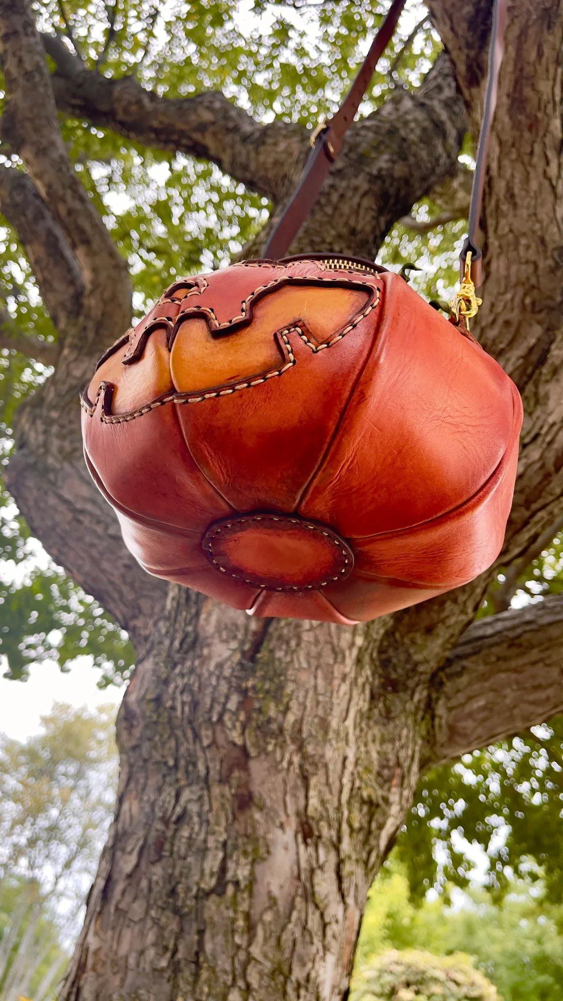 🔥Last Day 50% OFF🎃The Great Purely handmade leather Pumpkin Bag✨Buy 2 Free Shipping