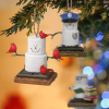 Funny Snowman Christmas Tree Ornament