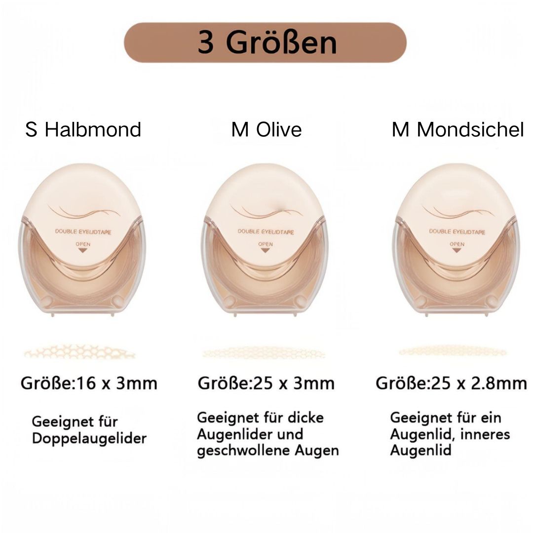 ⏰49% Rabatt🔥Unsichtbarer Doppel-Augenlid-Aufkleber (120 Streifen/Packung)