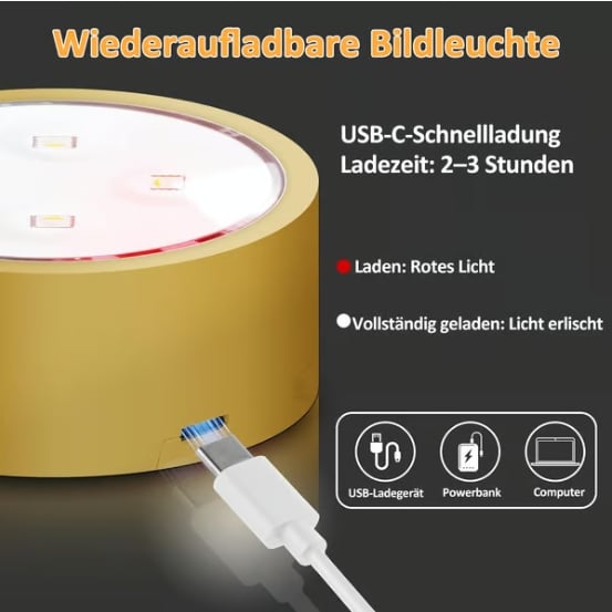 🔥Letzter Tag 49% RABATT🖼️💡Magnetisches Mallicht mit 13 Beleuchtungsmodi