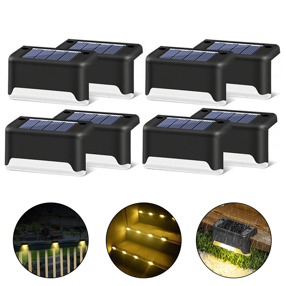 (🌲Early Christmas Sale- SAVE 48% OFF)Waterproof Solar Step Lights--buy 5 get 3 free & free shipping（8pcs）