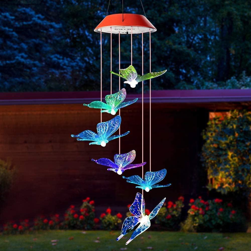 （🔥Special Offer 1000pcs 50% OFF）-Solar-Powered Butterfly Lights