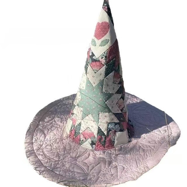 🔥Last Day Promotion 50% OFF🔥The Quilted Witch Hat | Handcrafted Folk Art Hat