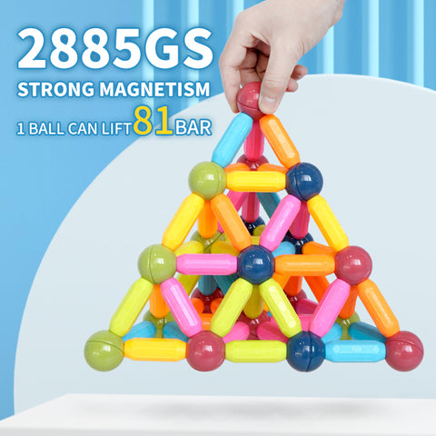 (🔥Last Day Promotion- SAVE 48% OFF) Magic Magnetic Building Sticks (BUY 2 GET FREE SHIPPING)