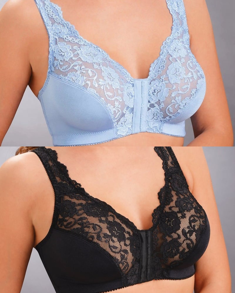 💖Front Hooks, Stretch-Lace, Super-Lift And Posture Correction – ALL IN ONE BRA!