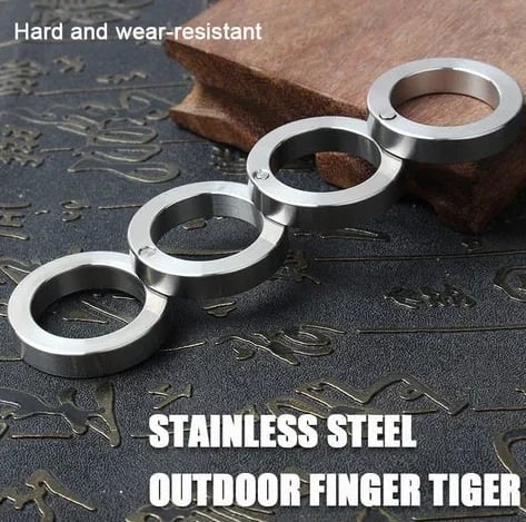 (🔥Last Day Promotion 50% OFF)👊Stainless Steel Outdoor Rotatable Folding Ring👊