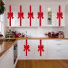 🎄TikTok Christmas Sale -70% OFF✨Christmas Cabinet Ribbons Bows🎀