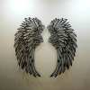 ✨Hot Sale✨1 PAIR ANGEL WINGS METAL WALL ART WITH LED LIGHTS-🎁GIFT TO HER