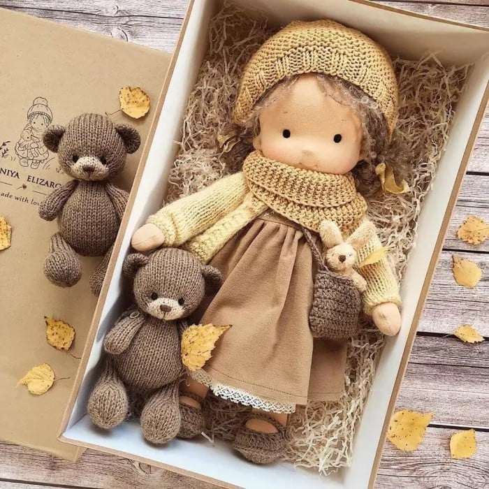 🎄Early Christmas Sale - 49% OFF-👧Handmade Waldorf Doll