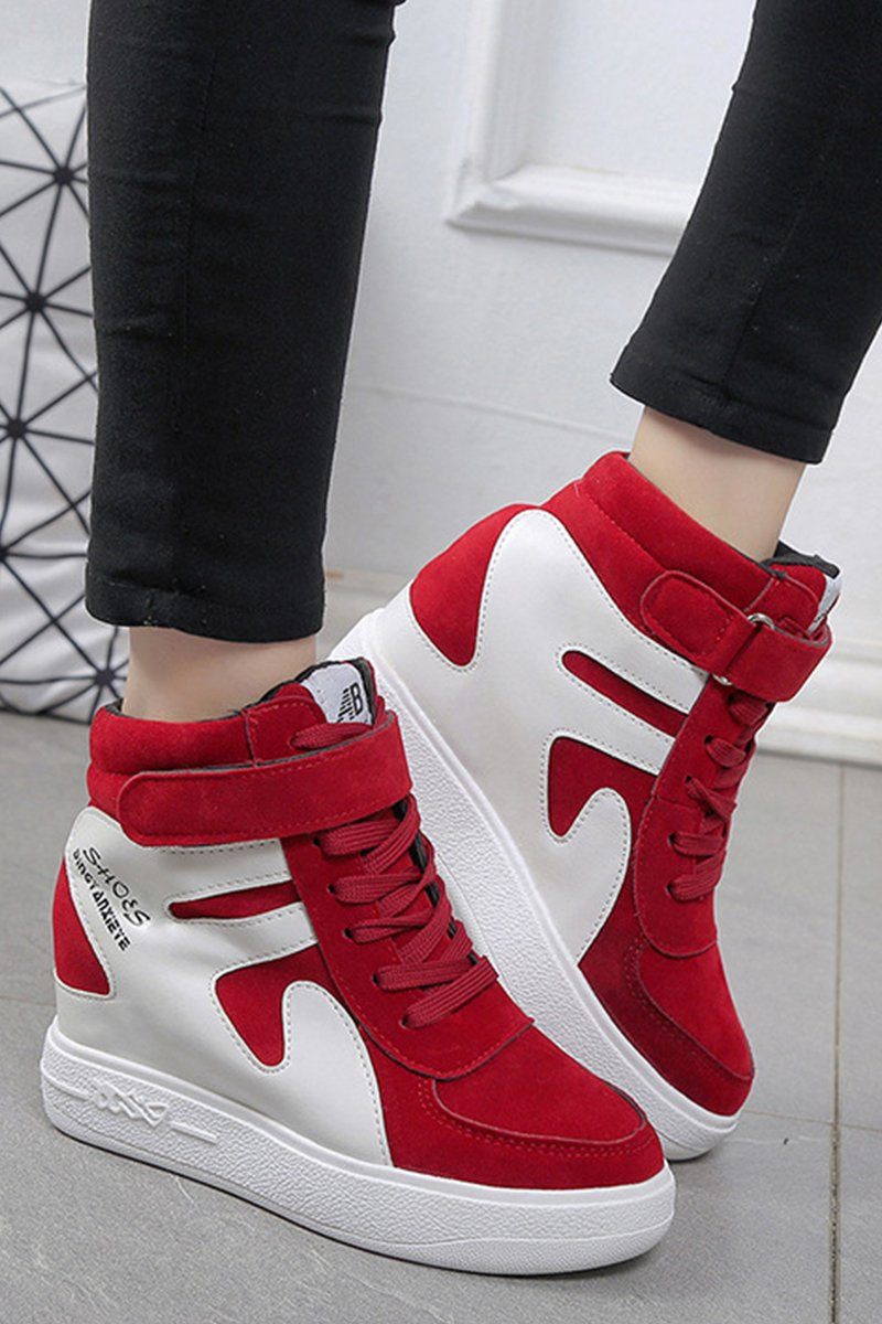 Women's Autumn and Winter Casual High-top Shoes
